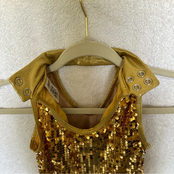Revolution Gold Sequin Dress Balera Size IC - Picture 3 of 6